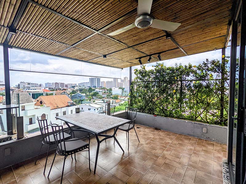 Penthouse serviced apartment leasing in District 2 Thu Duc Ho Chi Minh City