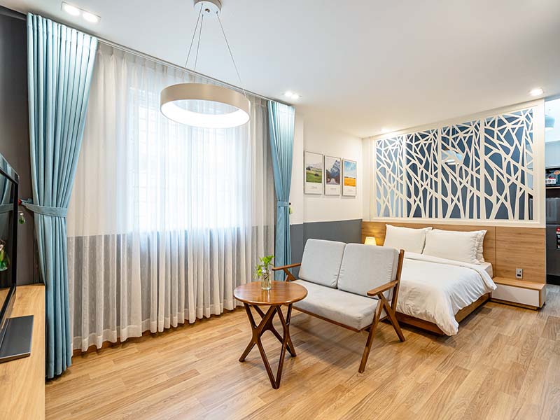 New studio serviced apartment renting in Dakao Ward District 1 Saigon