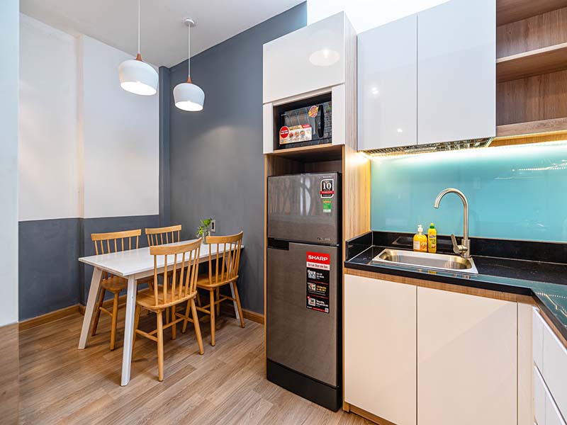 New studio serviced apartment renting in Dakao Ward District 1 Saigon