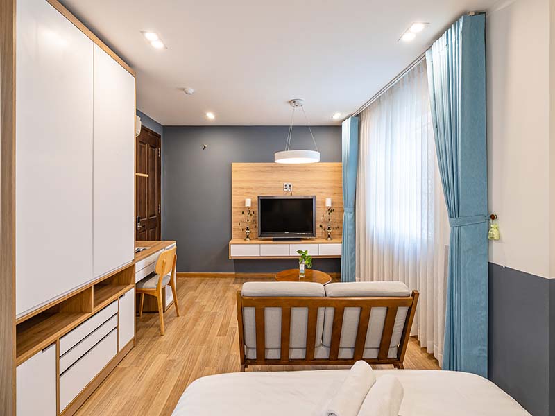 New studio serviced apartment renting in Dakao Ward District 1 Saigon