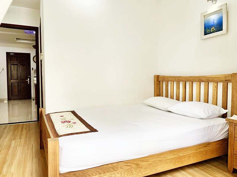 Spacious serviced apartment for rent nearby Ben Thanh Market Le Lai Street
