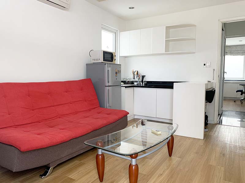 Penthouse serviced apartment leasing on Nguyen Dinh Chieu Street, Dakao Ward, District 1.