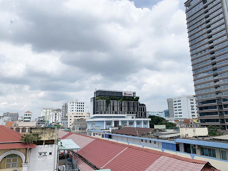 Penthouse serviced apartment leasing on Nguyen Dinh Chieu Street, Dakao Ward, District 1.