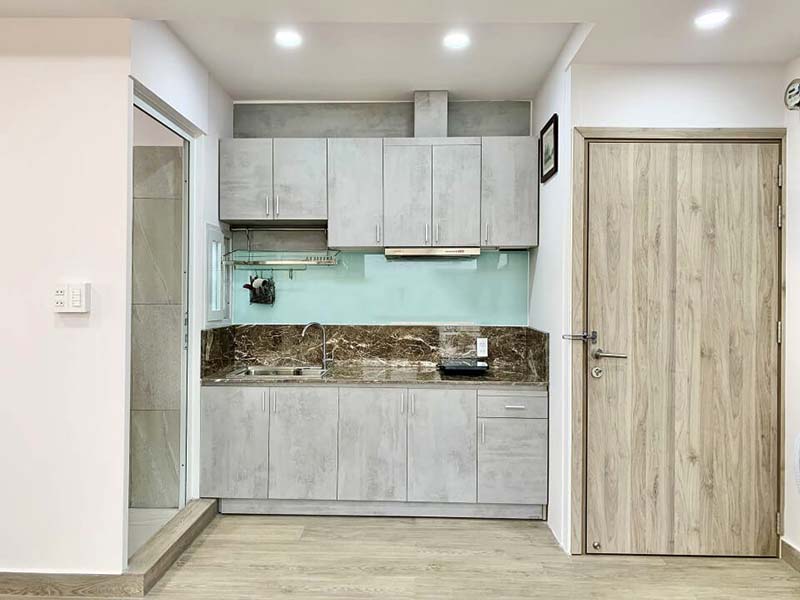 Bright studio serviced apartment for rent in Phu Nhuan District Saigon