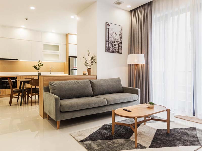 Spacious serviced apartment renting on Thao Dien Area, Thu Duc City