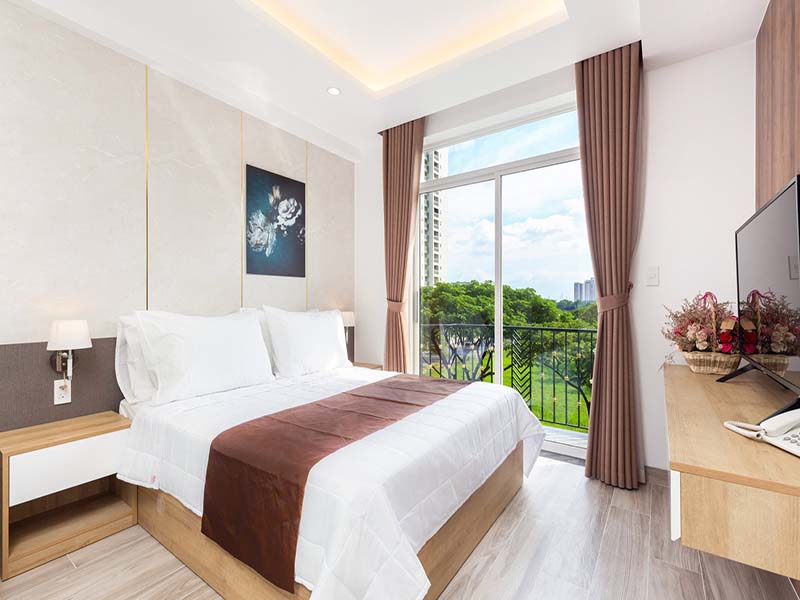 Studio serviced apartment leasing on Phu My Hung Area, Tan Phong Ward, District 7