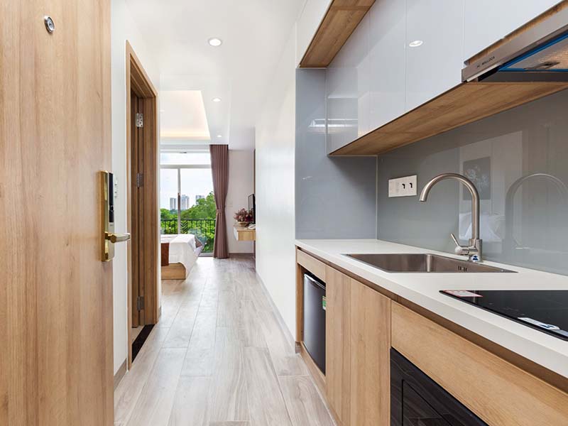 Studio serviced apartment leasing on Phu My Hung Area, Tan Phong Ward, District 7