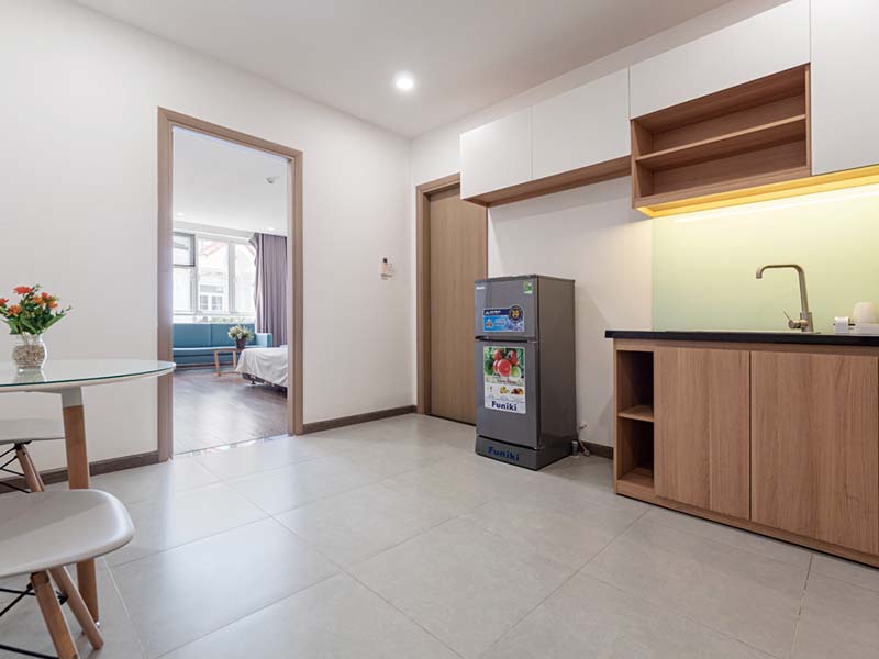 One bedroom serviced apartment for rent on Cuu Long Street, Tan Binh District