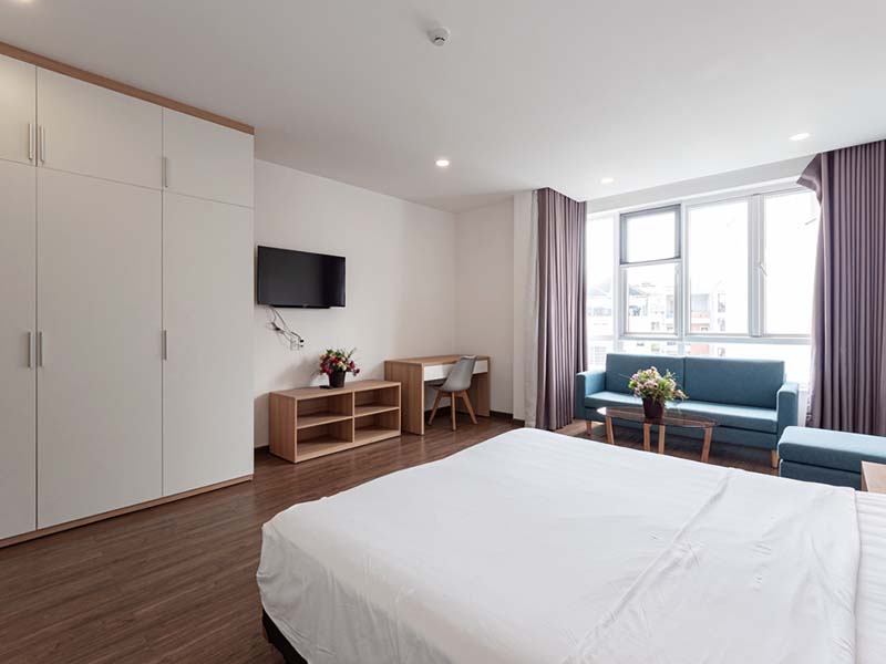 One bedroom serviced apartment for rent on Cuu Long Street, Tan Binh District