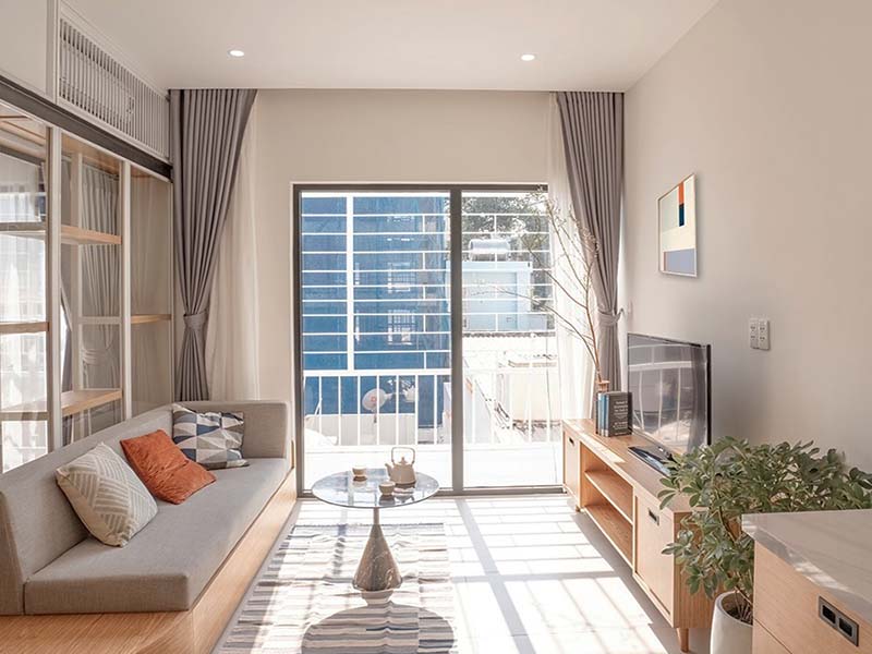 Cozy serviced apartment renting in District 3 Saigon, Pham Ngoc Thach Street
