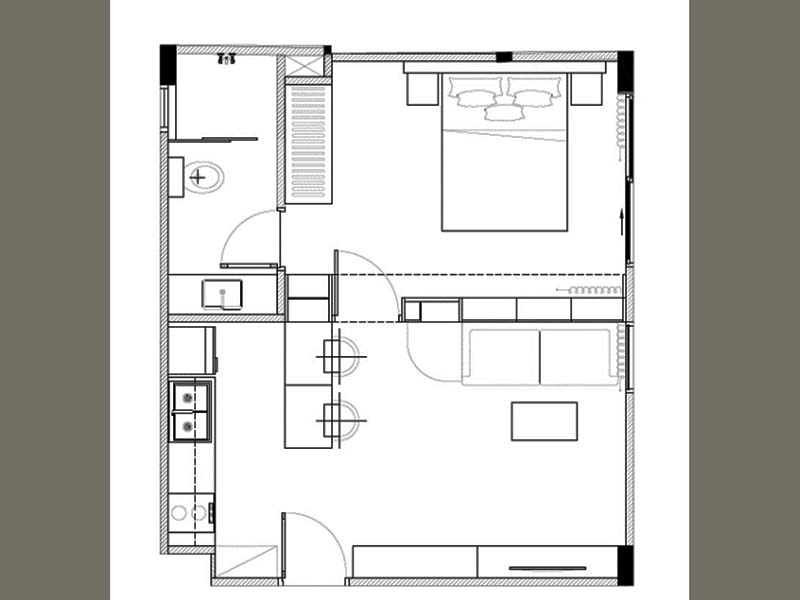 Cozy serviced apartment renting in District 3 Saigon, Pham Ngoc Thach Street