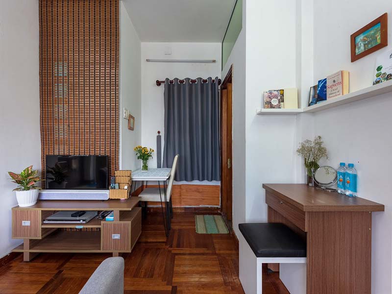Penthouse serviced apartment for rent on Nguyen Thi Minh Khai Street, Dakao Ward, District 1.