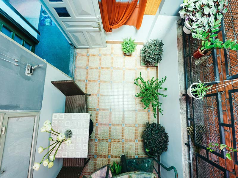 Penthouse serviced apartment for rent on Nguyen Thi Minh Khai Street, Dakao Ward, District 1.