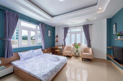 Studio serviced apartment renting on Nguyen Thi Minh Khai Street, Dakao Ward, District 1