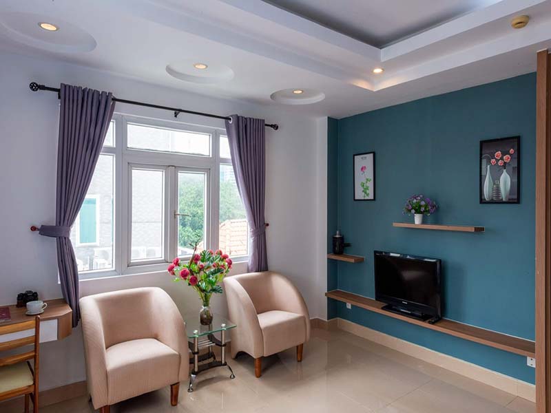 Studio serviced apartment renting on Nguyen Thi Minh Khai Street, Dakao Ward, District 1