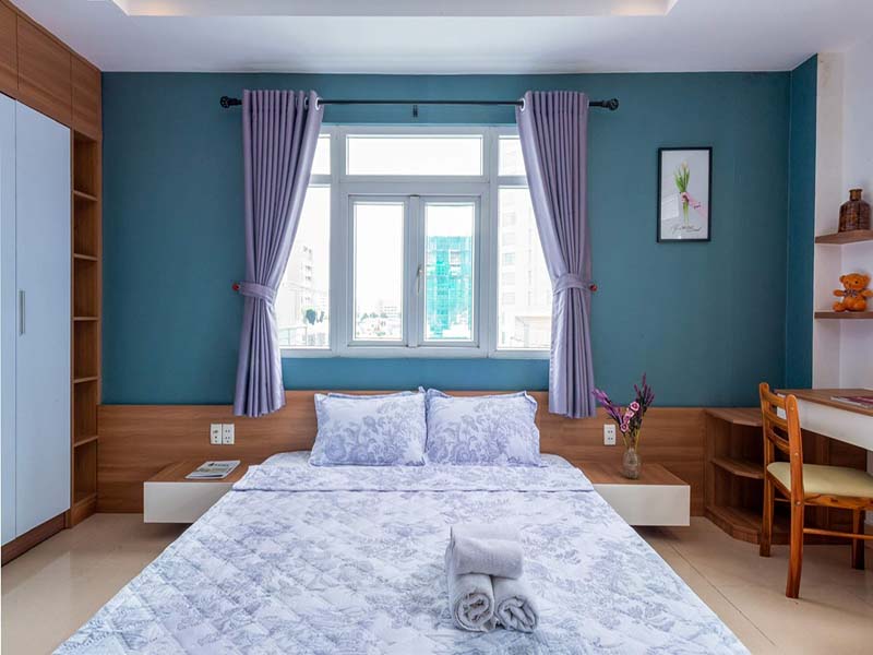 Studio serviced apartment renting on Nguyen Thi Minh Khai Street, Dakao Ward, District 1
