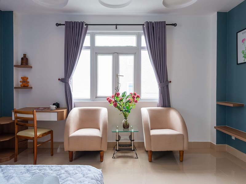Studio serviced apartment renting on Nguyen Thi Minh Khai Street, Dakao Ward, District 1