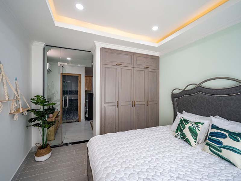 Private one bedroom serviced apartment leasing in District 1 Saigon