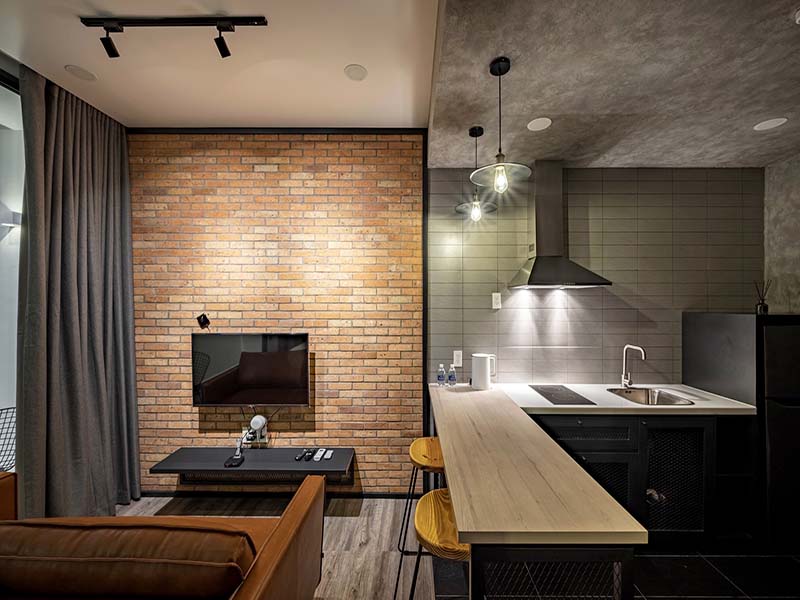 Cozy studio serviced apartment renting in Tan Binh District Tan Vien Street