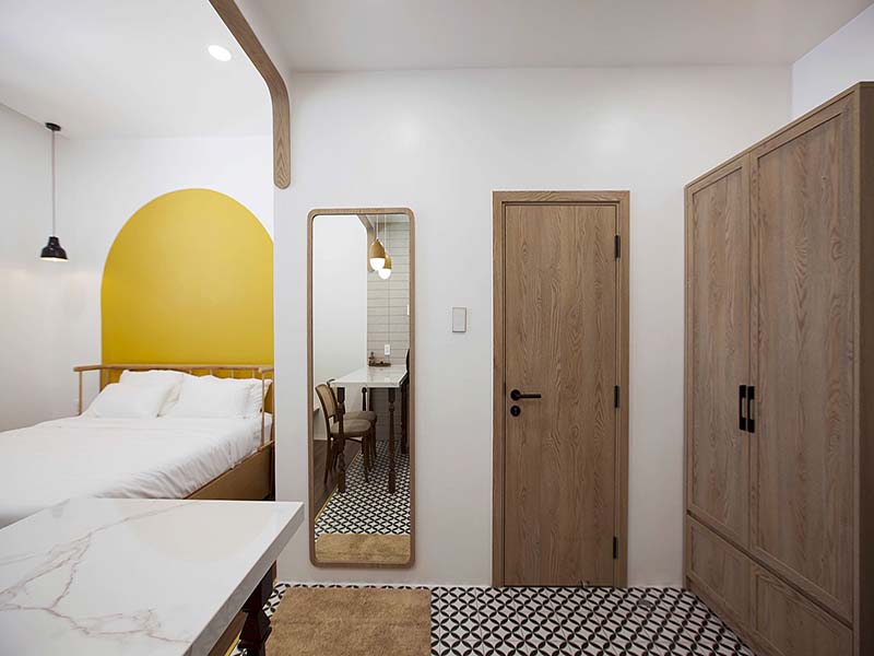 Studio serviced apartment for rent on Tan Vien Street, Tan Binh District, Ho Chi Minh City