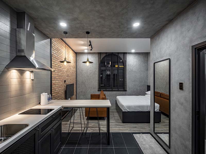Studio serviced apartment for rent on Tan Vien Street, Tan Binh District, Ho Chi Minh City