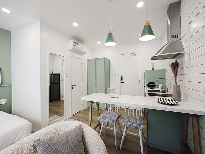 Unique serviced apartment for rent on Tan Vien Street, Tan Binh District, Ho Chi Minh City