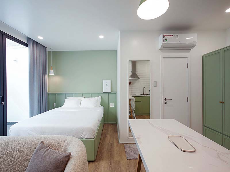 Unique serviced apartment for rent on Tan Vien Street, Tan Binh District, Ho Chi Minh City