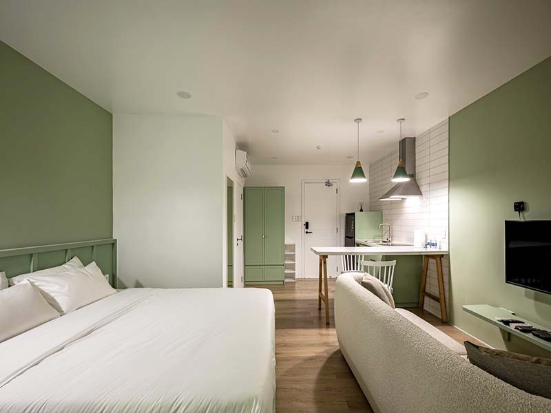 Unique serviced apartment for rent on Tan Vien Street, Tan Binh District, Ho Chi Minh City