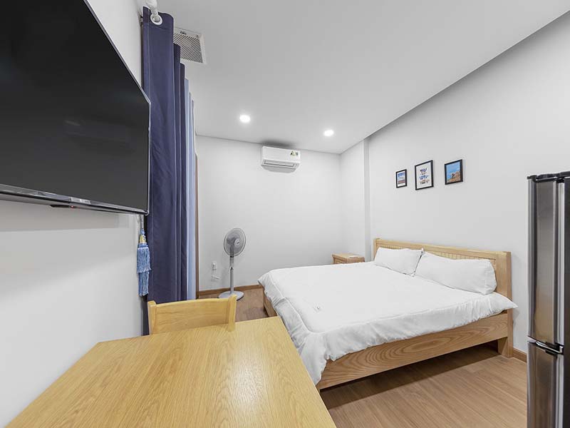 Cheap studio serviced apartment renting in District 3 NKKN Street
