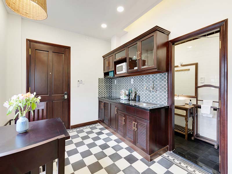 Rustic serviced apartment leasing in Tan Dinh Ward District 1