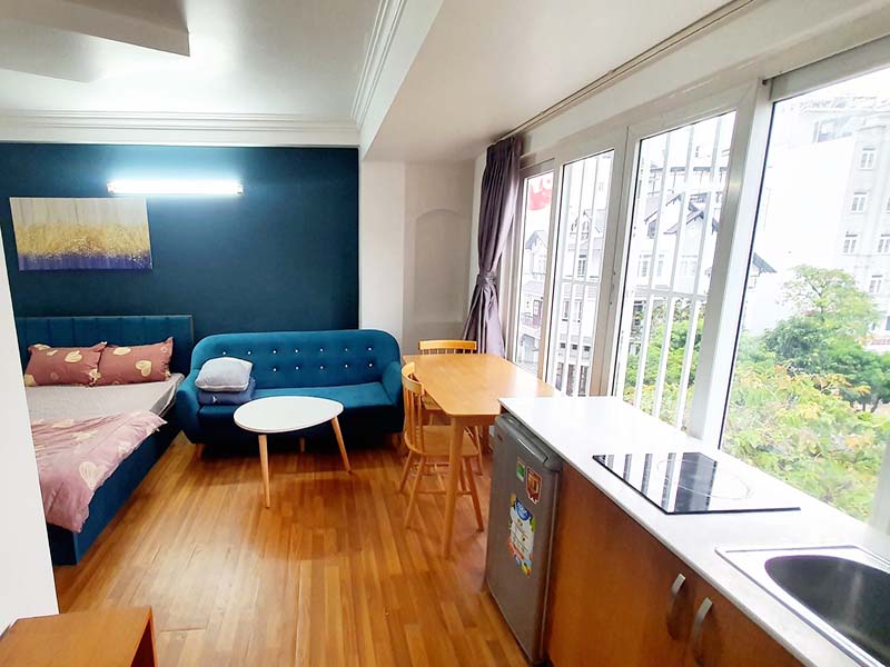 Studio serviced apartment rental in Trung Son Area next to RMIT District 7