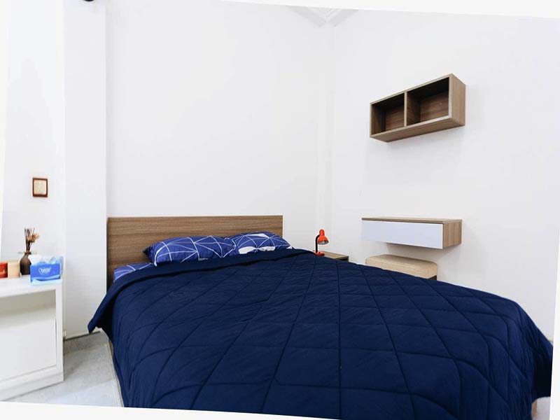 Cheap studio serviced apartment renting in District 1 Nguyen Thi Minh Khai Street.