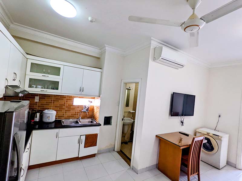 Nice serviced apartment renting on Xo Viet Nghe Tinh Street, Binh Thanh District Saigon