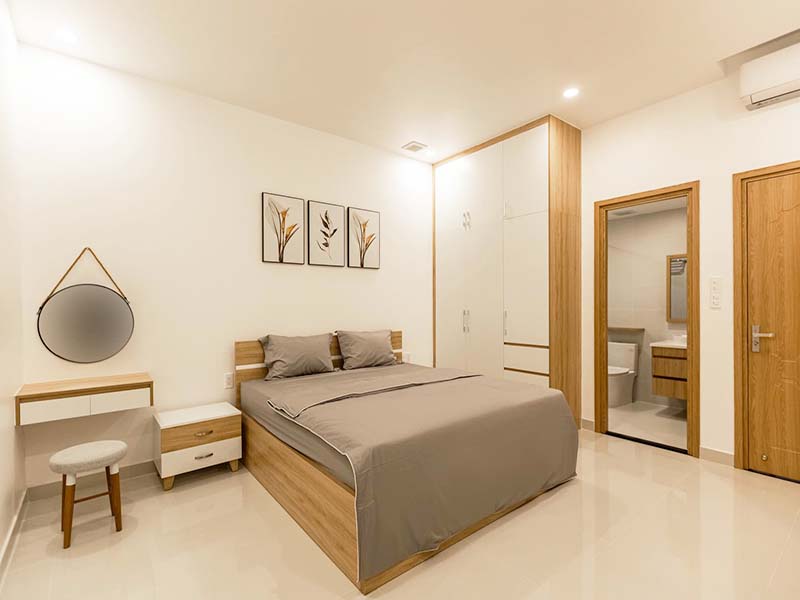  Spacious 2 bedrooms serviced apartment for rent on Thao Dien Ward, District 2, Thu Duc City