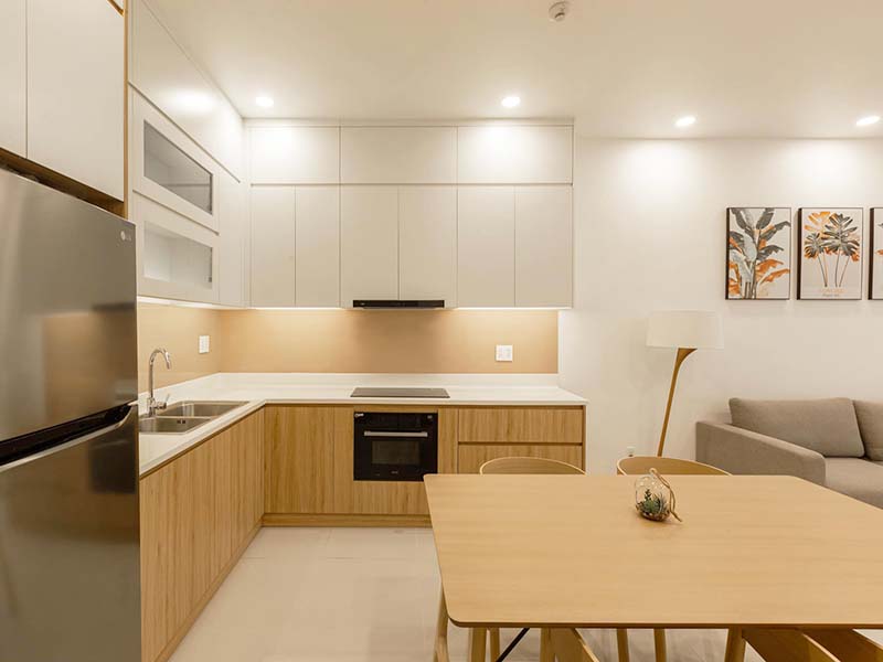  Spacious 2 bedrooms serviced apartment for rent on Thao Dien Ward, District 2, Thu Duc City