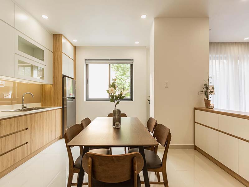 Three bedroom serviced flat renting in Thao Dien Area, Thu Duc City, next to BIS