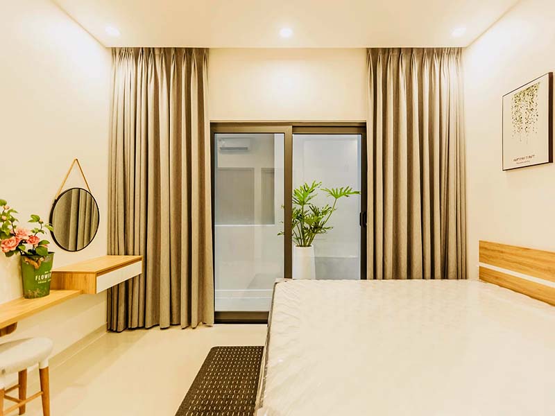 Three bedroom serviced flat renting in Thao Dien Area, Thu Duc City, next to BIS