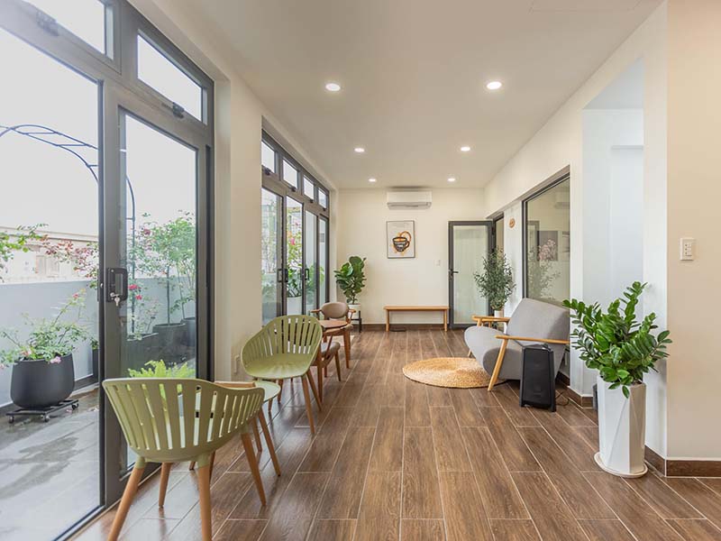 Three bedroom serviced flat renting in Thao Dien Area, Thu Duc City, next to BIS