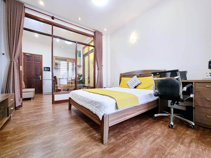 Serviced apartment renting on Nguyen Dinh Chieu Street Dakao Ward District 1