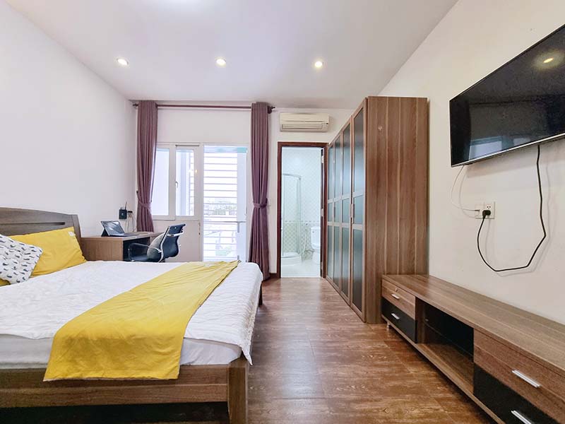 Serviced apartment renting on Nguyen Dinh Chieu Street Dakao Ward District 1