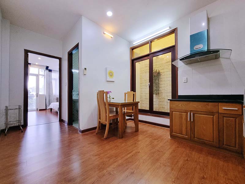 One bedroom serviced apartment leasing on Nguyen Dinh Chieu Street, Dakao Ward