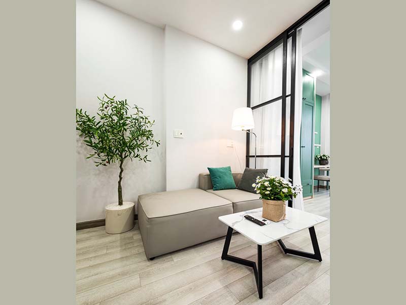Nice serviced apartment for rent on Phan Dinh Phung Street Phu Nhuan District