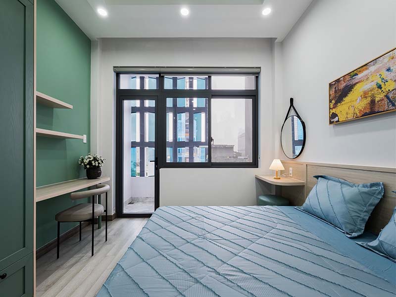 Nice serviced apartment for rent on Phan Dinh Phung Street Phu Nhuan District