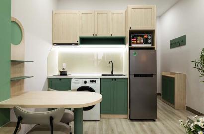 Nice serviced apartment for rent on Phan Dinh Phung Street Phu Nhuan District
