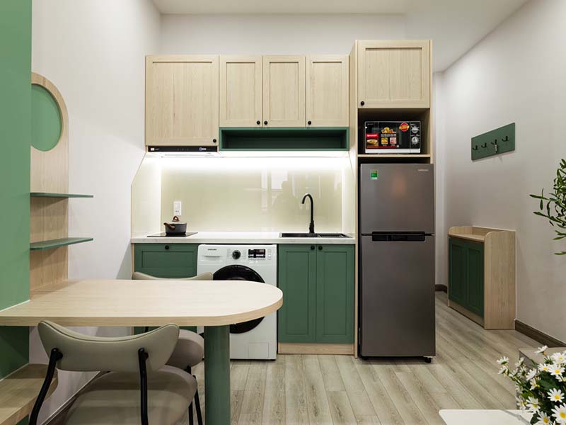 Nice serviced apartment for rent on Phan Dinh Phung Street Phu Nhuan District