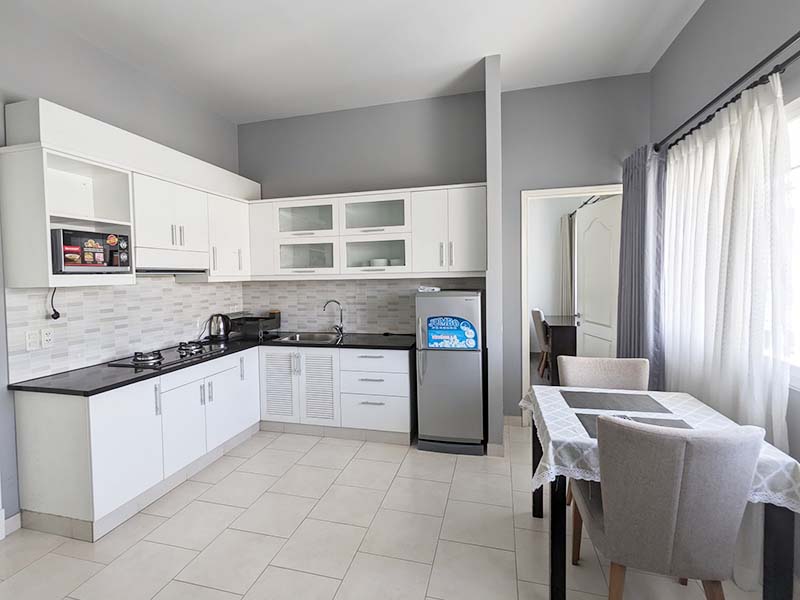 Spacious serviced concept apartment leasing in District 3 Vo Thi Sau Street