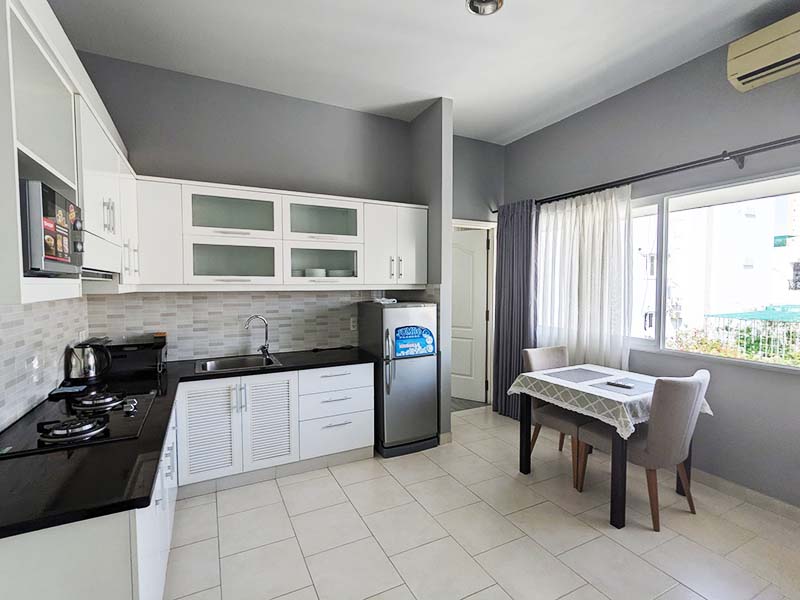 Spacious serviced concept apartment leasing in District 3 Vo Thi Sau Street