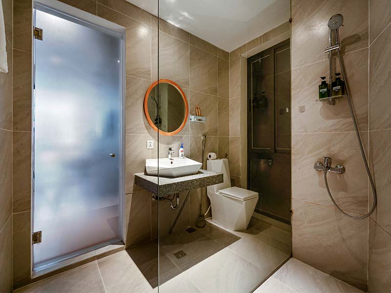 Two bedrooms serviced apartment for rent in Tan Binh District Song Day Street