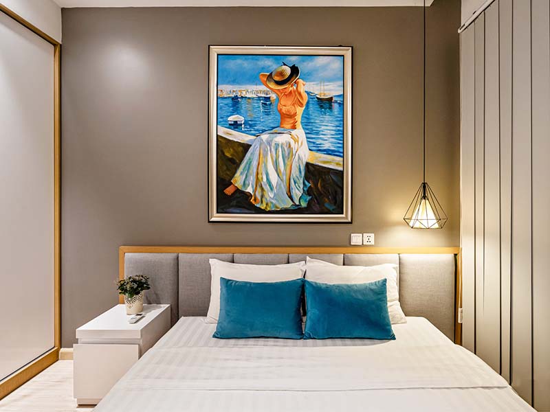 Two bedrooms serviced apartment for rent in Tan Binh District Song Day Street