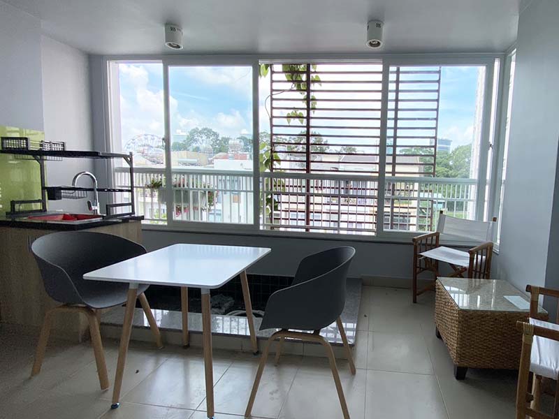 Nice serviced apartment renting in Binh Thanh District next to the Zoo